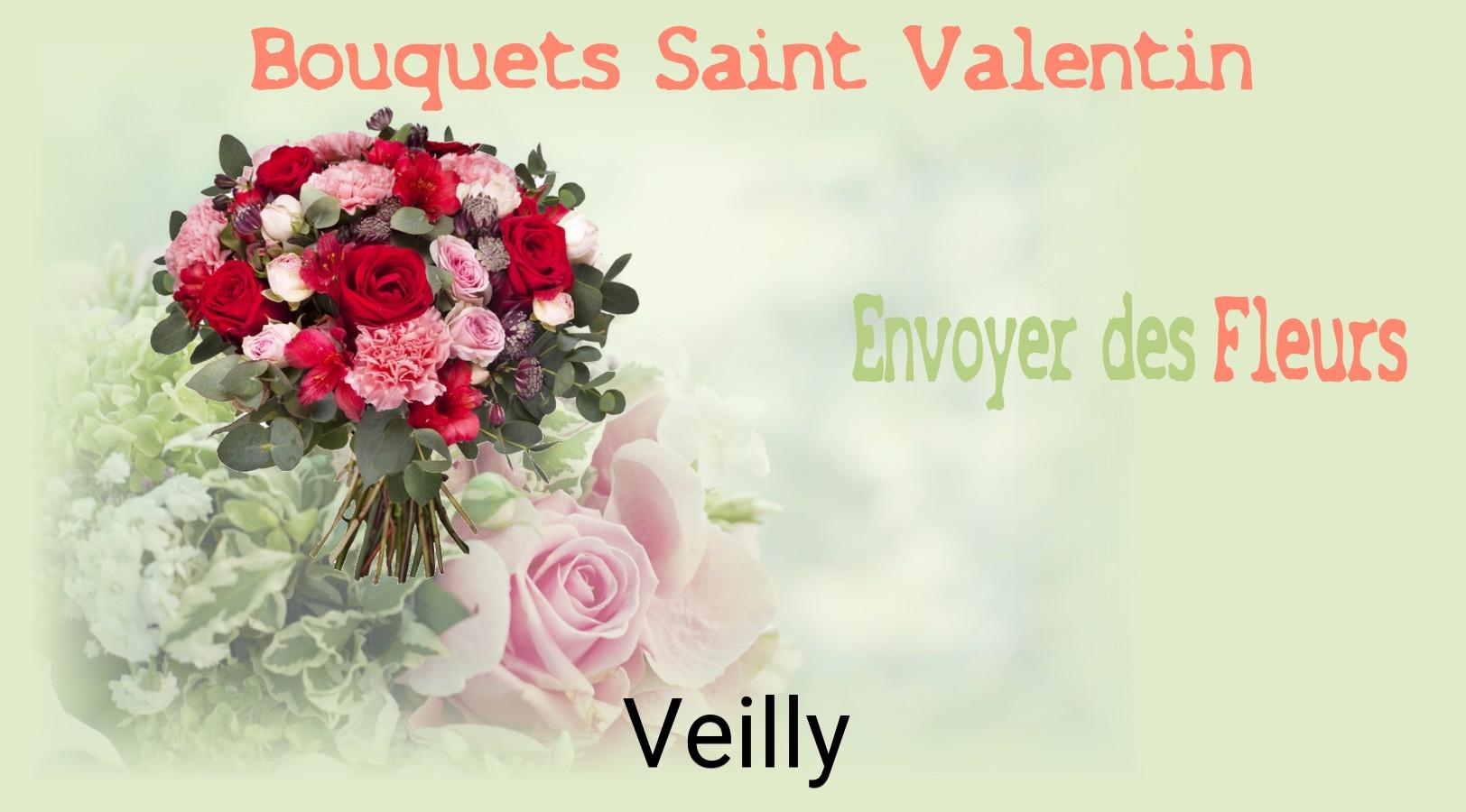 Roses de Saint-Valentin livrées à Veilly